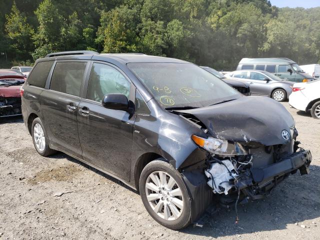 TOYOTA SIENNA XLE 2017 5tddz3dc5hs188276