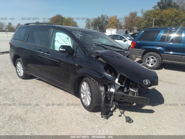 TOYOTA SIENNA 2017 5tddz3dc6hs150510