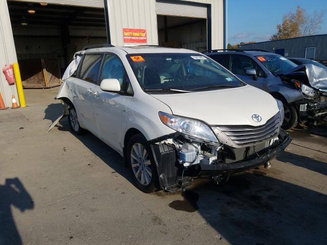 TOYOTA SIENNA XLE 2017 5tddz3dc6hs152029