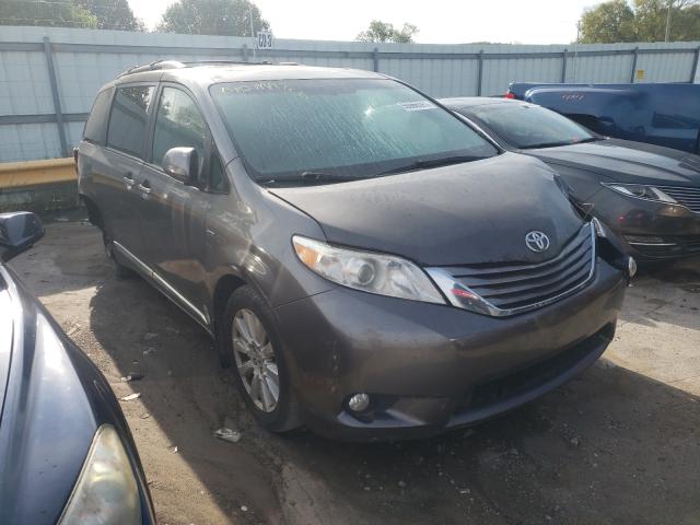 TOYOTA SIENNA XLE 2017 5tddz3dc6hs153567