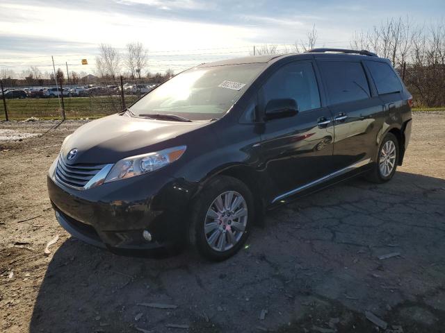 TOYOTA SIENNA XLE 2017 5tddz3dc6hs157506