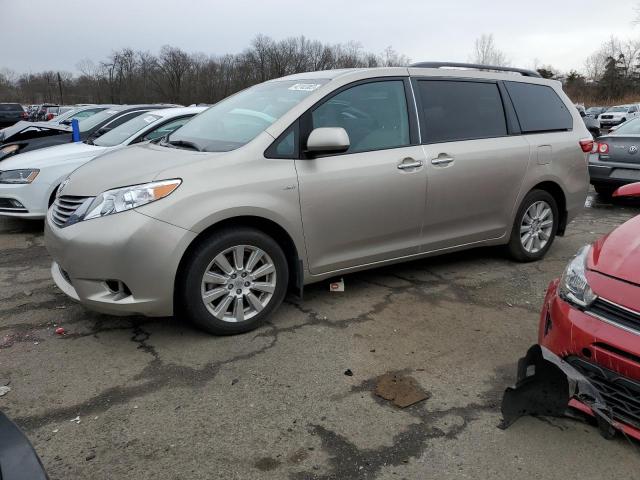 TOYOTA SIENNA XLE 2017 5tddz3dc6hs163273