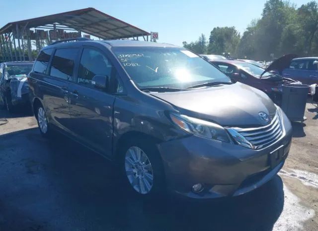 TOYOTA SIENNA 2017 5tddz3dc6hs166514