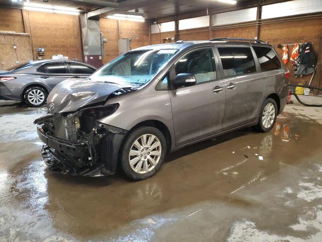 TOYOTA SIENNA XLE 2017 5tddz3dc6hs170692