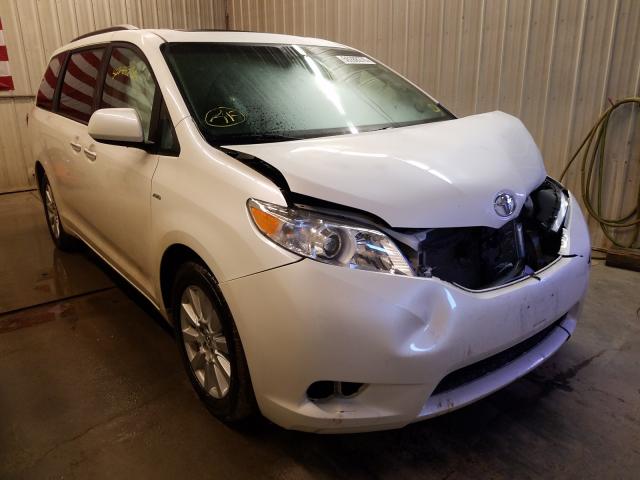 TOYOTA SIENNA XLE 2017 5tddz3dc6hs176217