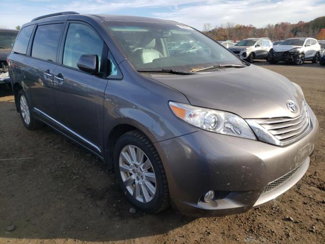 TOYOTA SIENNA XLE 2017 5tddz3dc6hs180770