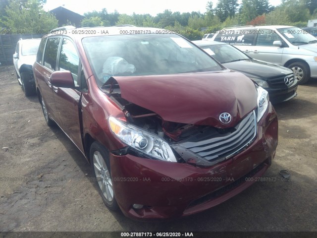 TOYOTA SIENNA 2017 5tddz3dc6hs180820