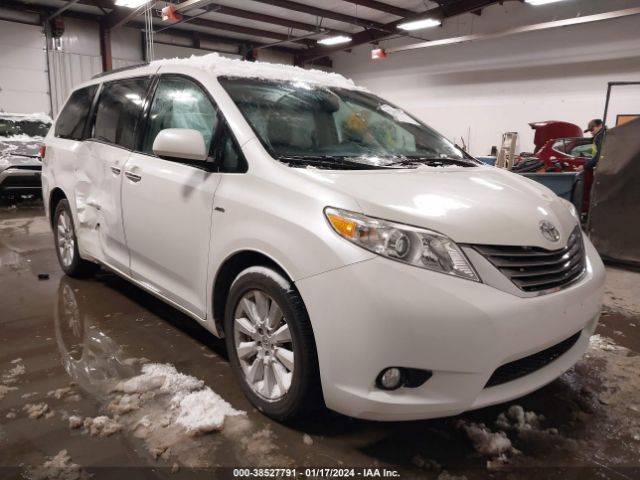 TOYOTA SIENNA 2017 5tddz3dc6hs181613