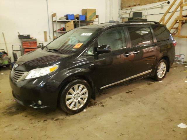 TOYOTA SIENNA XLE 2017 5tddz3dc6hs187265