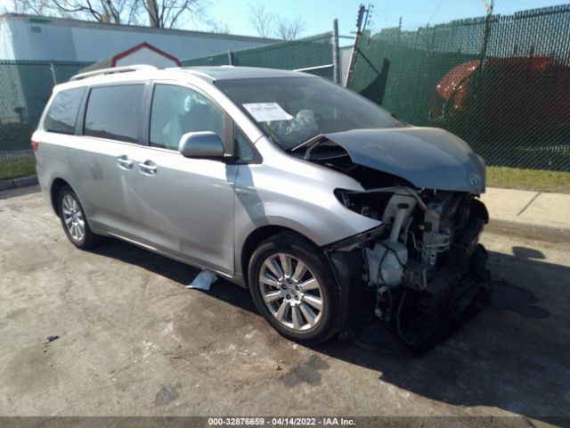 TOYOTA SIENNA 2017 5tddz3dc7hs147468