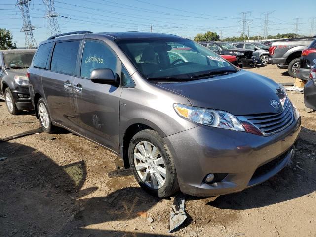 TOYOTA SIENNA XLE 2017 5tddz3dc7hs147762