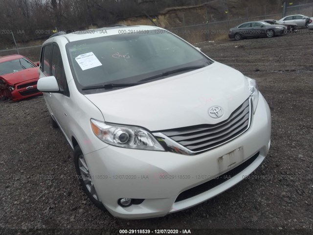 TOYOTA SIENNA 2017 5tddz3dc7hs150046