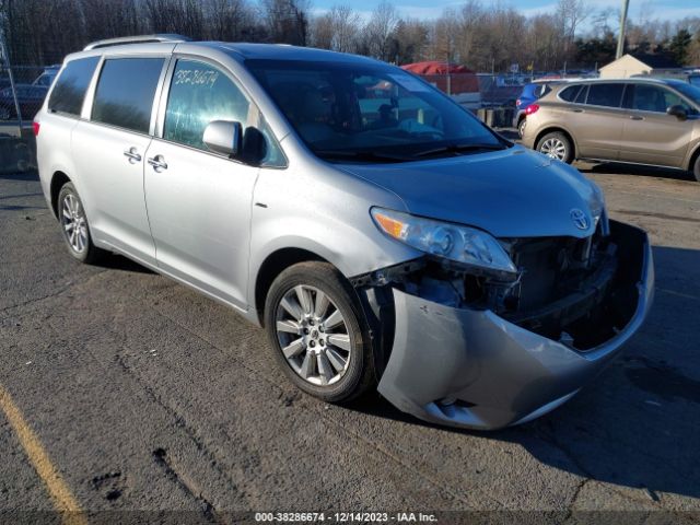 TOYOTA SIENNA 2017 5tddz3dc7hs151911