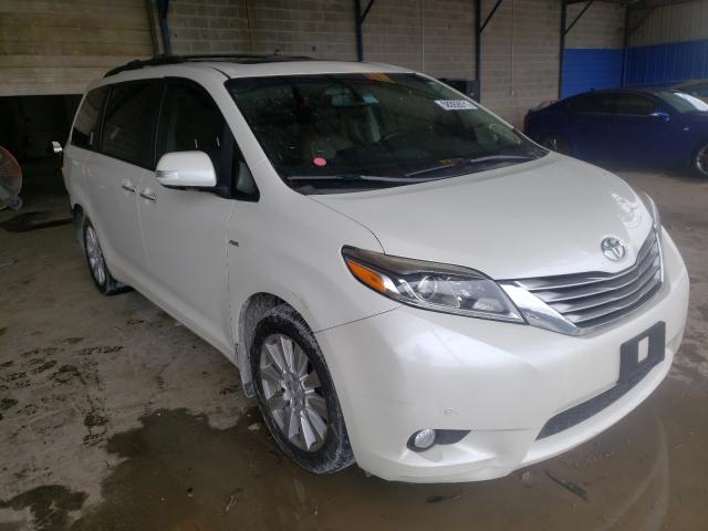 TOYOTA SIENNA XLE 2017 5tddz3dc7hs152671