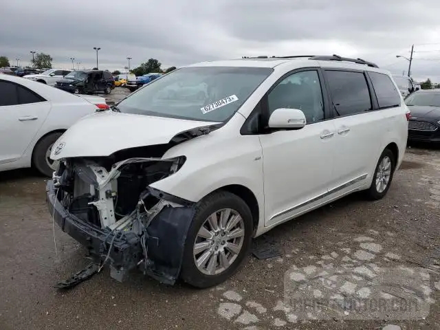 TOYOTA SIENNA 2017 5tddz3dc7hs153190