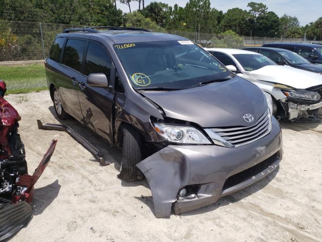 TOYOTA SIENNA XLE 2017 5tddz3dc7hs154095