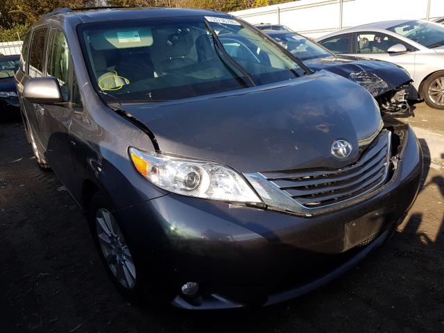 TOYOTA SIENNA XLE 2017 5tddz3dc7hs157546