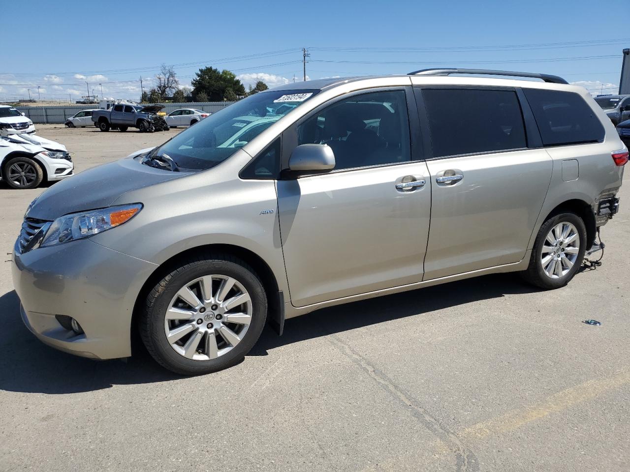 TOYOTA SIENNA 2017 5tddz3dc7hs186240