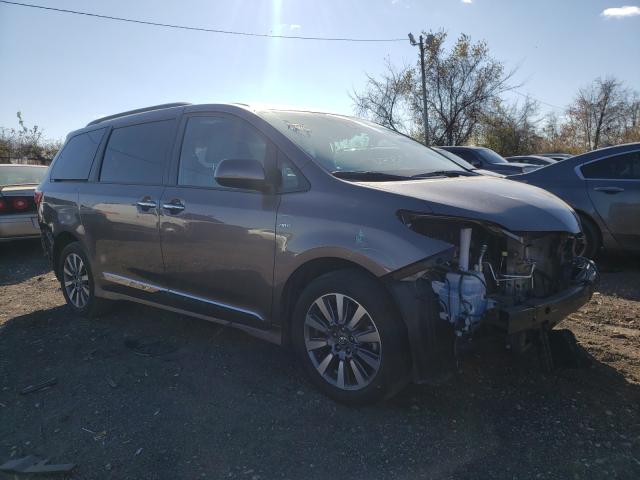 TOYOTA SIENNA XLE 2020 5tddz3dc7ls242427