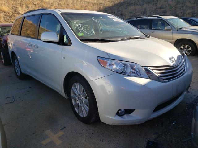 TOYOTA SIENNA XLE 2017 5tddz3dc8hs149990