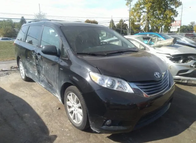 TOYOTA SIENNA 2017 5tddz3dc8hs151495