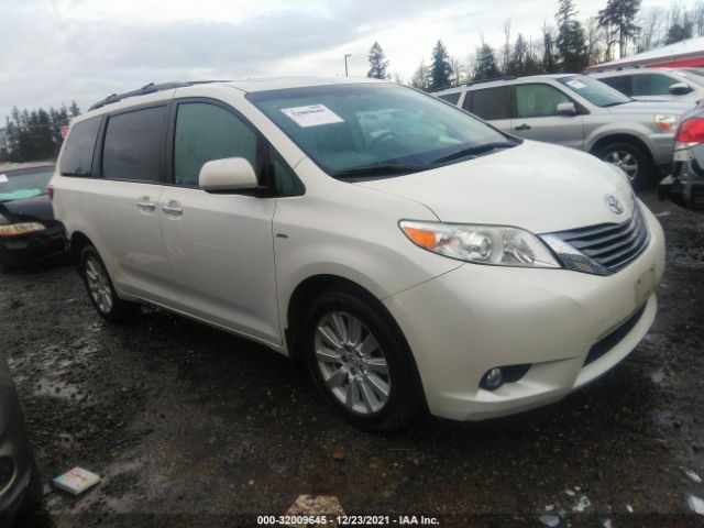 TOYOTA SIENNA 2017 5tddz3dc8hs153683