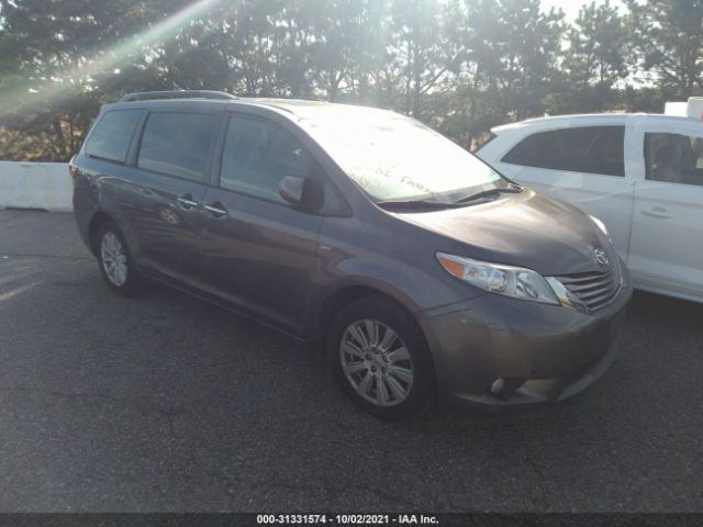 TOYOTA SIENNA 2017 5tddz3dc8hs153988