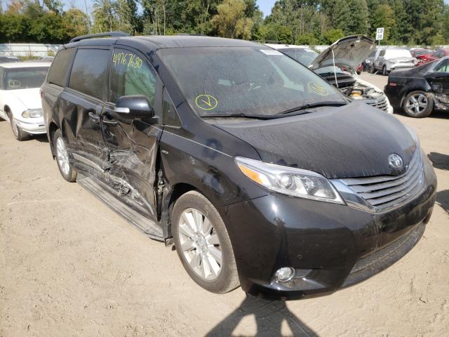 TOYOTA SIENNA XLE 2017 5tddz3dc8hs155272