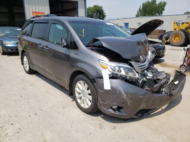 TOYOTA SIENNA XLE 2017 5tddz3dc8hs157796