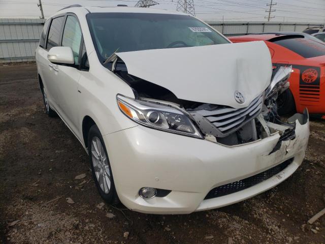 TOYOTA SIENNA XLE 2017 5tddz3dc8hs159466