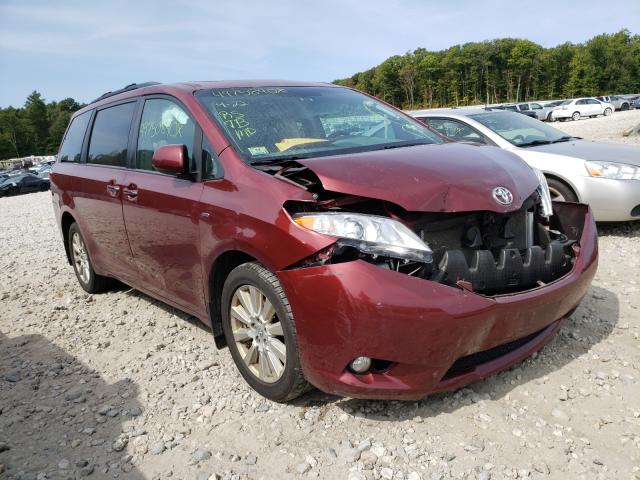 TOYOTA SIENNA XLE 2017 5tddz3dc8hs165235