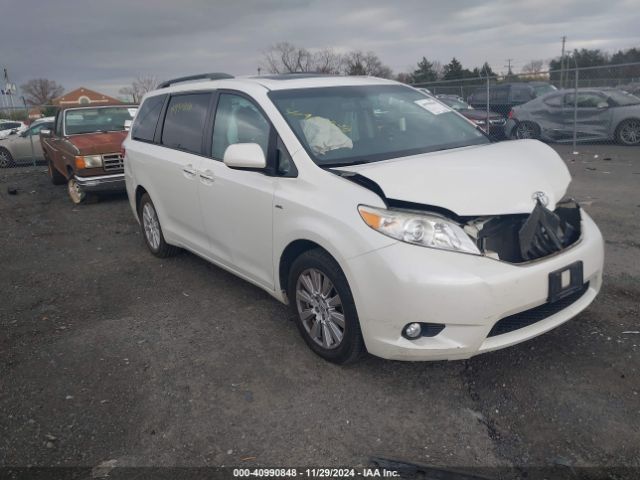 TOYOTA SIENNA 2017 5tddz3dc8hs165333