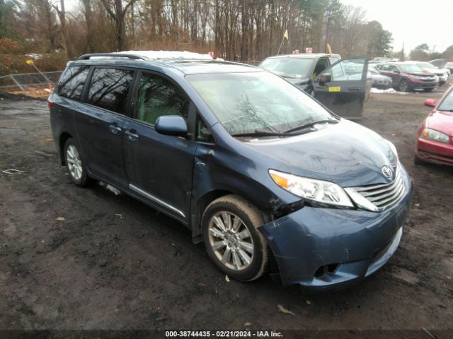 TOYOTA SIENNA 2017 5tddz3dc8hs170550