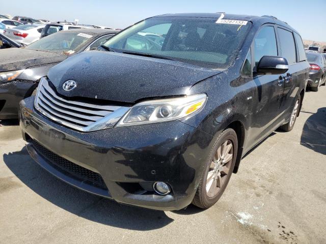 TOYOTA SIENNA XLE 2017 5tddz3dc8hs172184