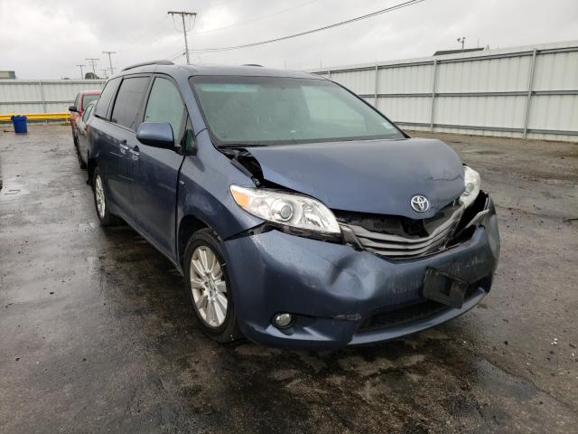 TOYOTA SIENNA XLE 2017 5tddz3dc8hs176283