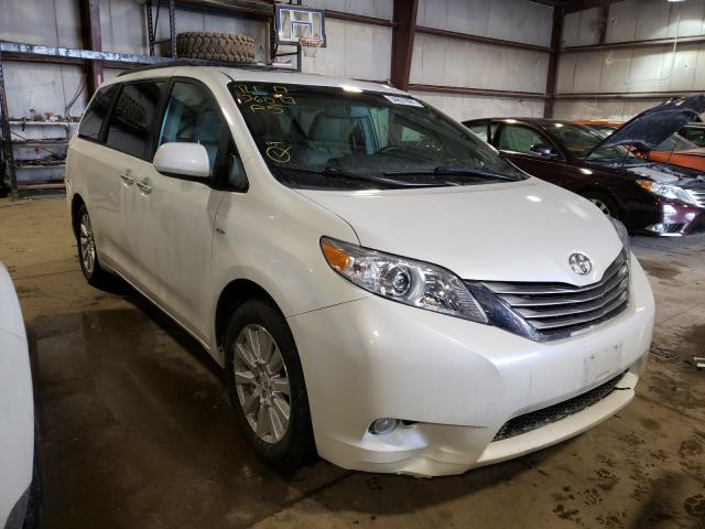 TOYOTA SIENNA XLE 2017 5tddz3dc8hs182634