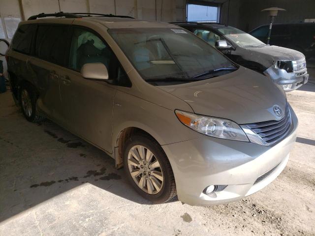 TOYOTA SIENNA XLE 2017 5tddz3dc9hs154969