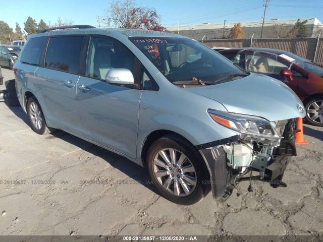 TOYOTA SIENNA 2017 5tddz3dc9hs155877