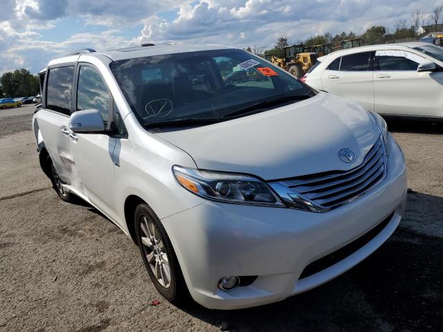 TOYOTA SIENNA XLE 2017 5tddz3dc9hs164479