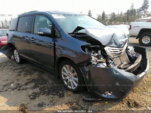 TOYOTA SIENNA 2017 5tddz3dc9hs165065