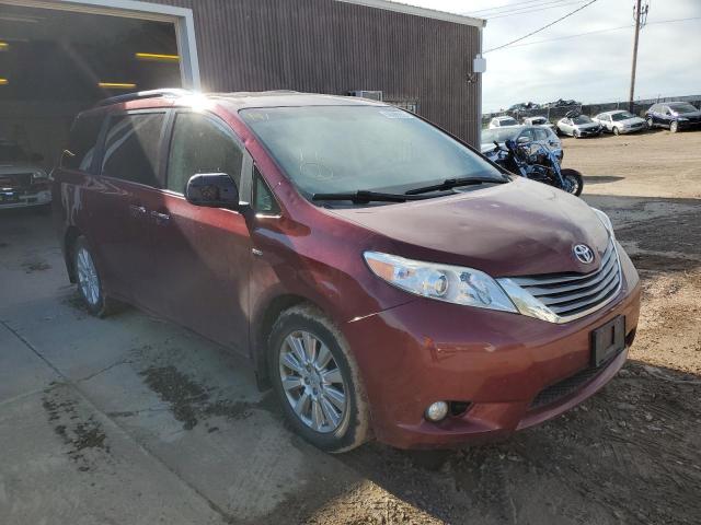 TOYOTA SIENNA XLE 2017 5tddz3dc9hs168497