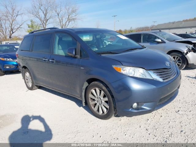 TOYOTA SIENNA 2017 5tddz3dc9hs169066