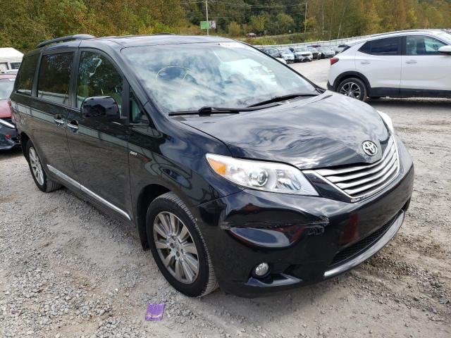 TOYOTA SIENNA XLE 2017 5tddz3dc9hs172789