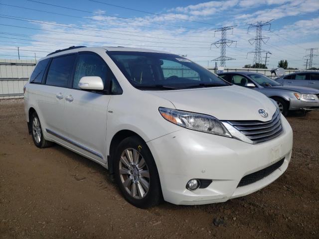 TOYOTA SIENNA XLE 2017 5tddz3dc9hs173781