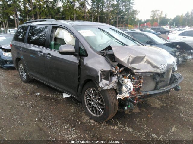 TOYOTA SIENNA 2017 5tddz3dc9hs178320