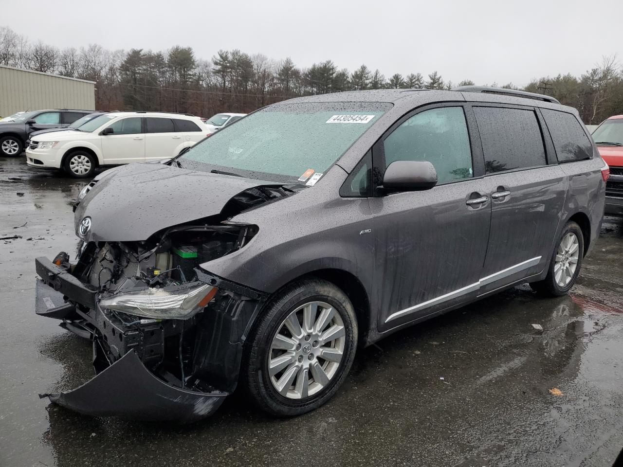 TOYOTA SIENNA 2017 5tddz3dc9hs181511