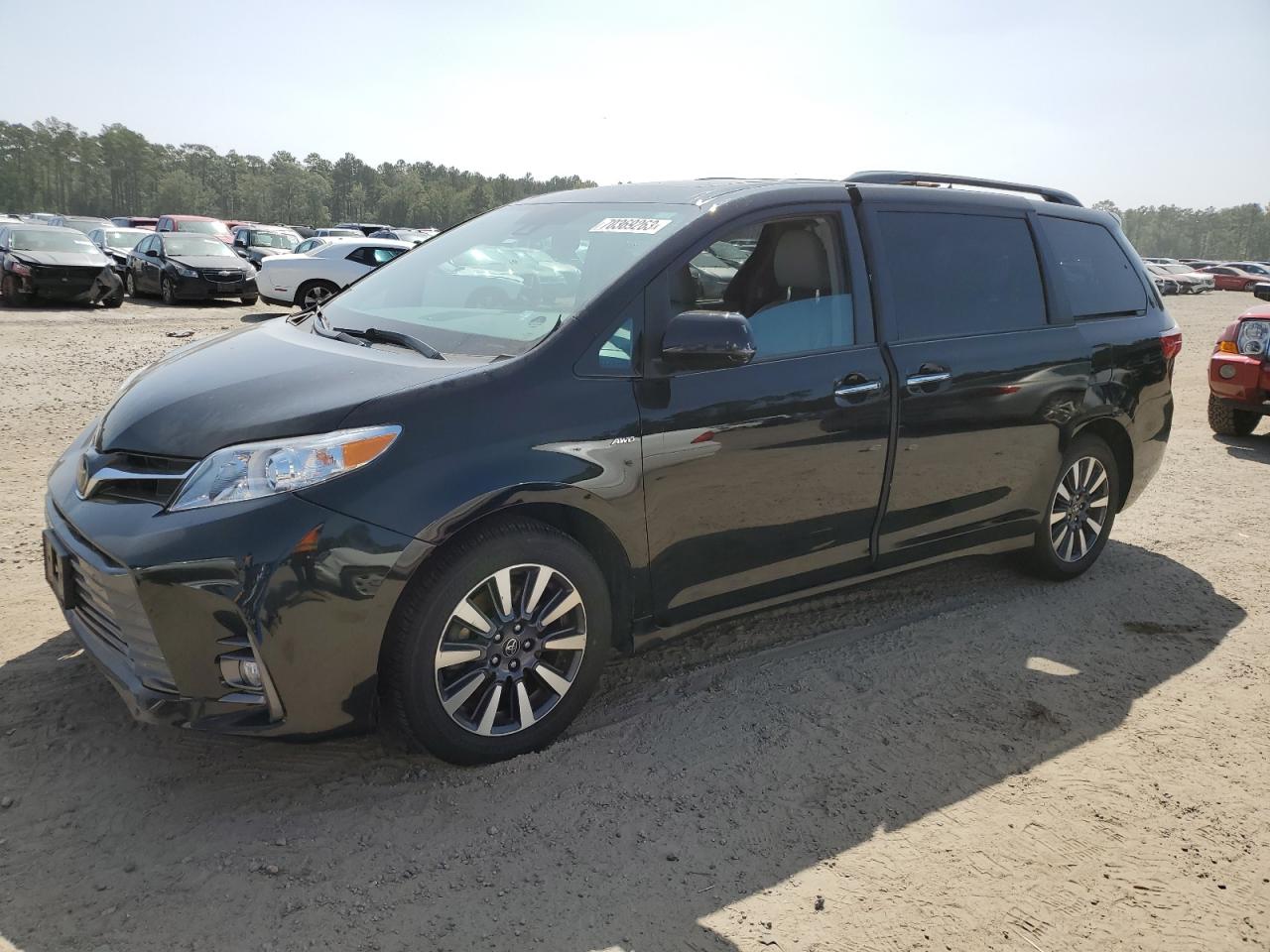 TOYOTA SIENNA 2018 5tddz3dc9js208969