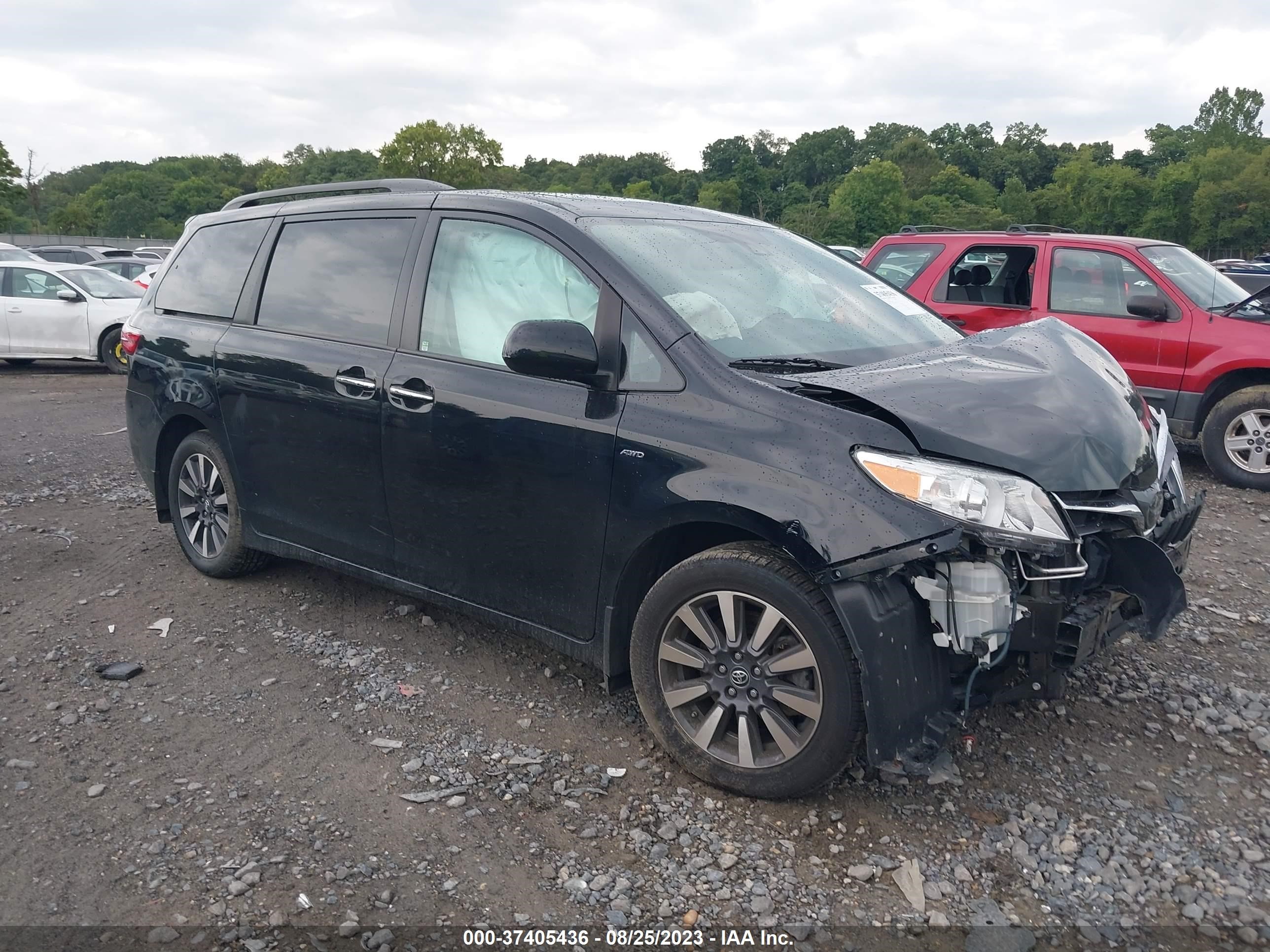 TOYOTA SIENNA 2019 5tddz3dc9ks215390