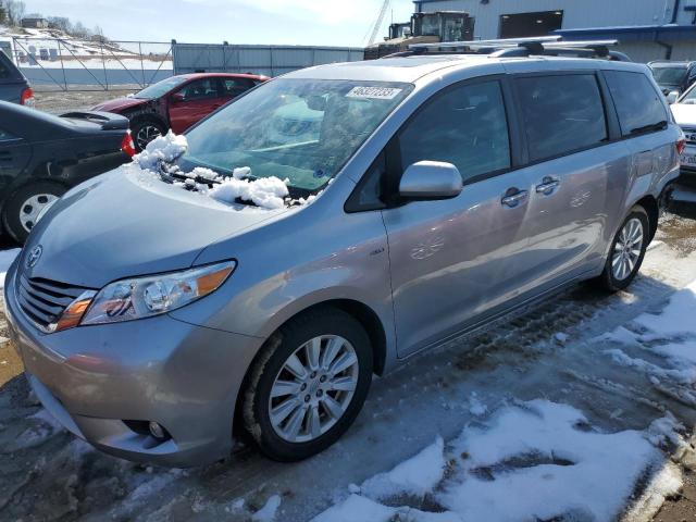 TOYOTA SIENNA XLE 2017 5tddz3dcxhs147044