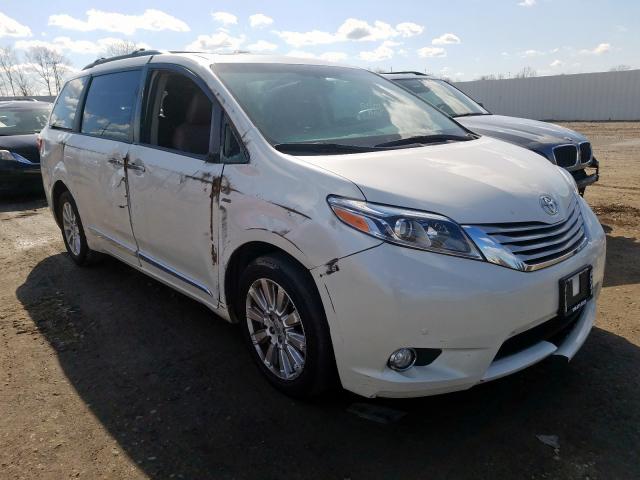 TOYOTA SIENNA XLE 2017 5tddz3dcxhs152552